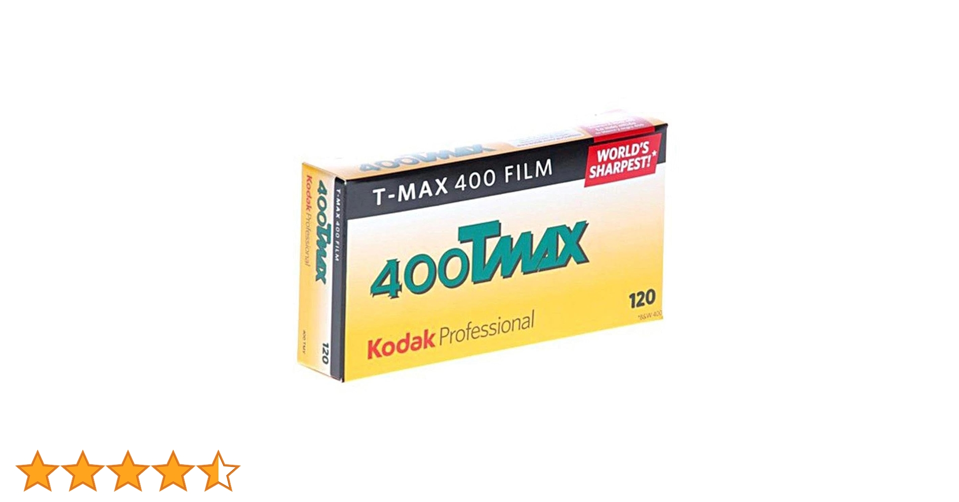 Kodak T-MAX 100 120 5本パック Amazon | Kodak プロフェッショナル用 白黒フィルム T-MAX 400 120 5本